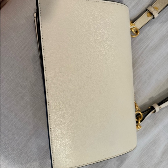 Tory Burch ivory & gold purse - Picture 7 of 7